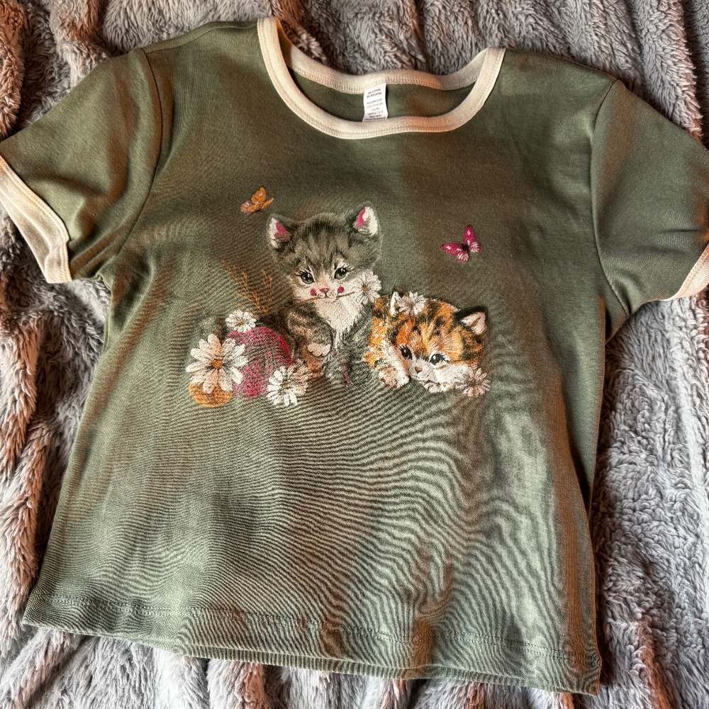 Kitty Crop Top